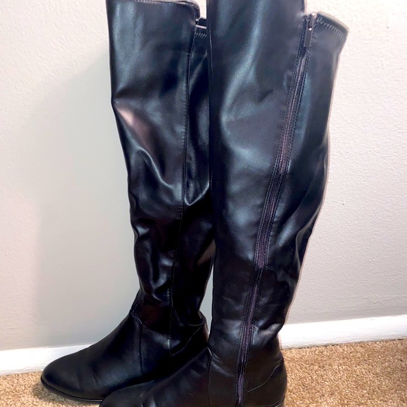 Black OVER THE KNEE Boots! - Picture 2 of 5